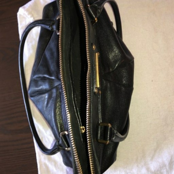 Marc Jacobs Black Palais Royal Jen Bag Satchel - Picture 4 of 8